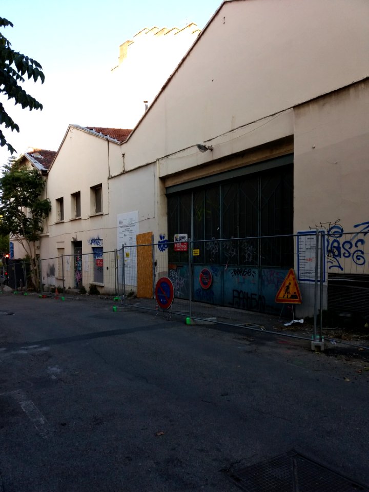 Lyon 7e - Impasse des Chalets, bâtiment à déconstruire