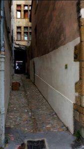 Lyon 5e - Passage entre la rue Saint-Georges et le quai Fulchiron - Depuis le quai Fulchiron