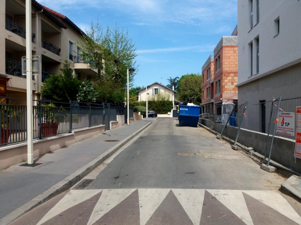 Lyon 5e - Impasse du Point du Jour - Depuis l'avenue du Point du Jour