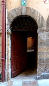 Lyon 5e - Rue Saint-Georges - Porte au numéro 4