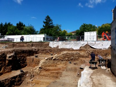Lyon 5e - Fouilles archéologiques du clos de la Visitation 2019 (19)
