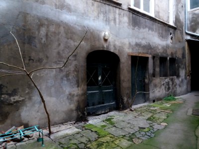 Lyon 5e - Rue Saint Jean - Traboule au numéro 39 - Portes