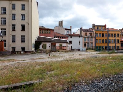 Lyon 5e - Gare Saint-Paul, bâtiments de la rue Saint Paul
