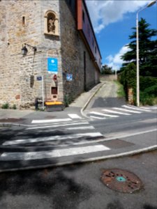 Lyon 5e - Montée des Génovéfains, depuis la montée Saint-Laurent