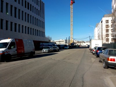 Lyon 7e - Rue Félix Brun, section nord donnant sur la rue Pré Gaudry