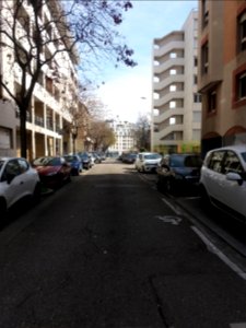 Lyon 7e - Rue du Sauveur, depuis la rue de la Madeleine
