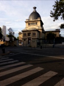 Lyon 8e - Rue Pierre Delore, crématorium de Lyon
