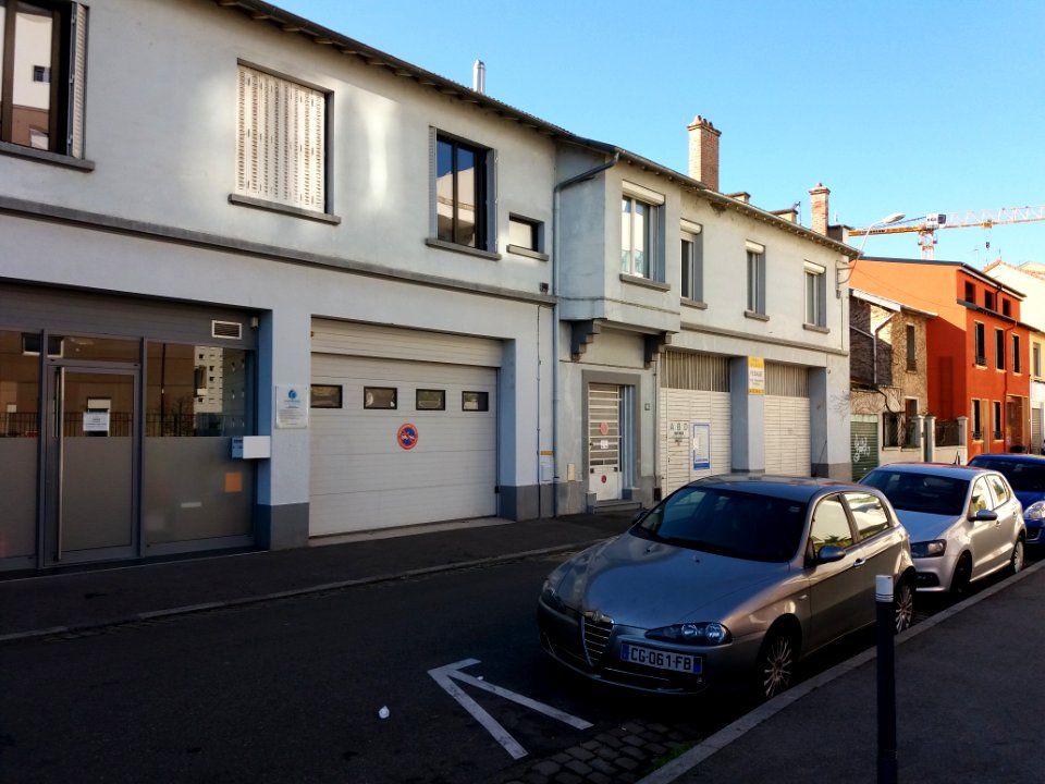 Lyon 7e - Rue du Repos, ancien atelier au numéro 96