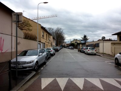 Lyon 8e - Rue Garon-Duret, depuis la rue Pierre Delore