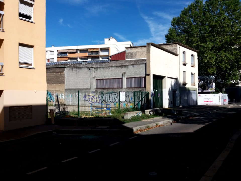 Lyon 7e - Rue du Repos, immeubles aux numéros 13 et 15