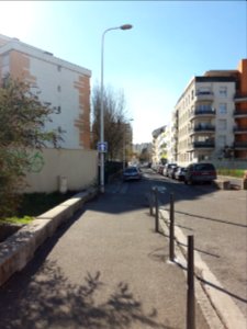 Lyon 7e - Rue Hector Malot, au croisement avec la rue André Bollier