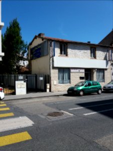 Lyon 7e - Rue de Gerland, mur effondré du restaurant au numéro 67