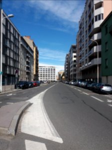 Lyon 7e - Rue de la Madeleine, depuis la rue Marc Bloch