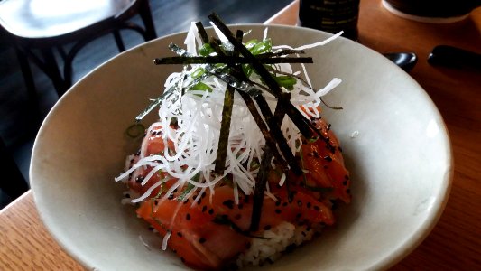 Lyon 7e - Rue de Bonald - Restaurant Kuro Goma - Saké No Zuké Don