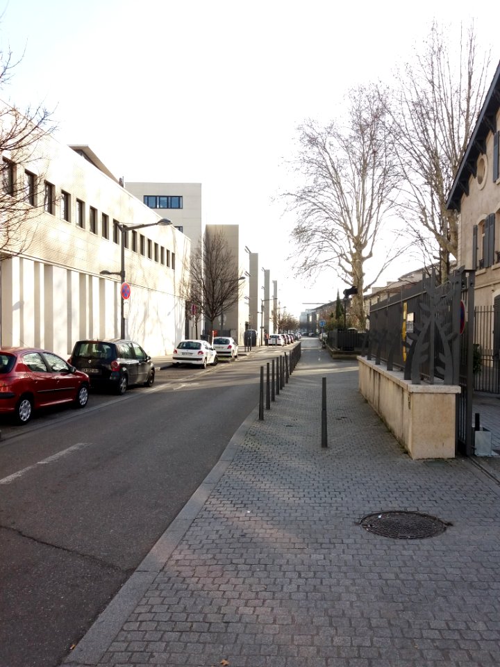 Lyon 7e - Rue Jonas Salk, côté sud