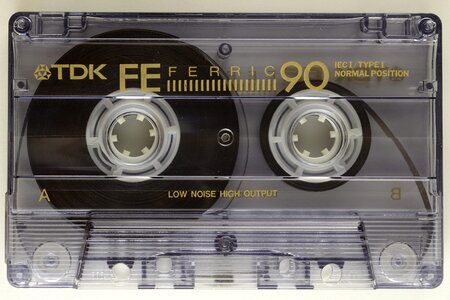 Magnetic foil magnetic tape sound