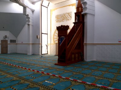 Lyon 8e - Grande mosquée de Lyon - Chaire (côté droit)