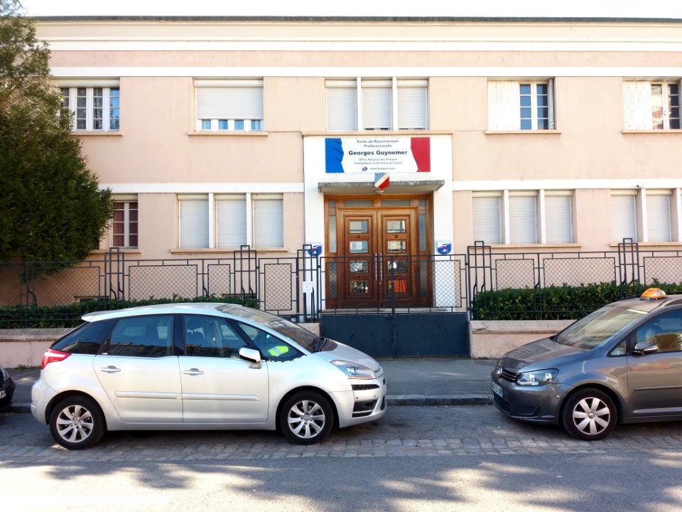 Lyon 7e - Rue de l'Effort, école Georges Guynemer