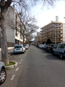 Lyon 7e - Rue du Docteur Crestin, depuis la rue Victorien Sardou