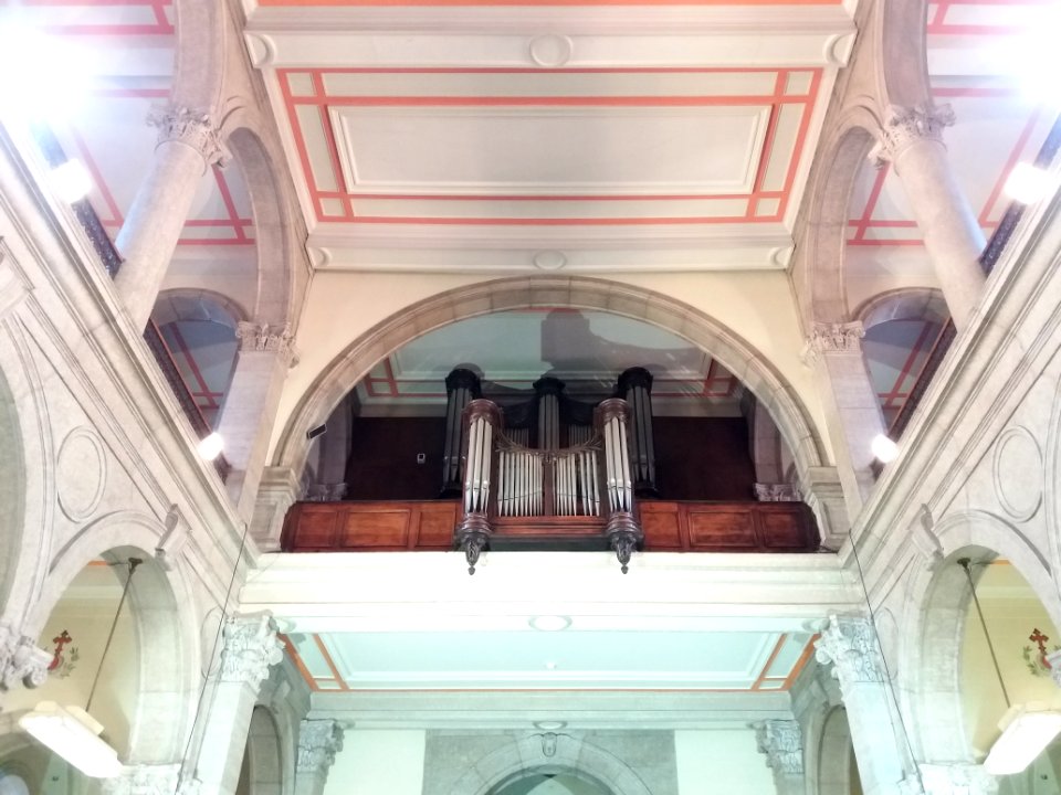 Lyon 8e - Chapelle de l'Hôpital Saint-Jean-de-Dieu, orgue