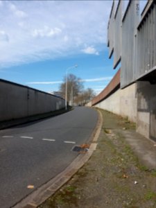 Lyon 7e - Rue de l'Épargne, arrivée au bd des Tchécoslovaques