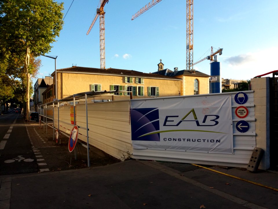 Lyon 8e - Route de Vienne, ancienne clinique Saint-Vincent-de-Paul, travaux de reconversion (16)