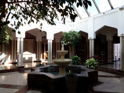 Lyon 8e - Grande mosquée de Lyon - Atrium