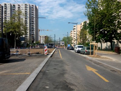 Lyon 8e - Rue Challemel-Lacour, côté sud