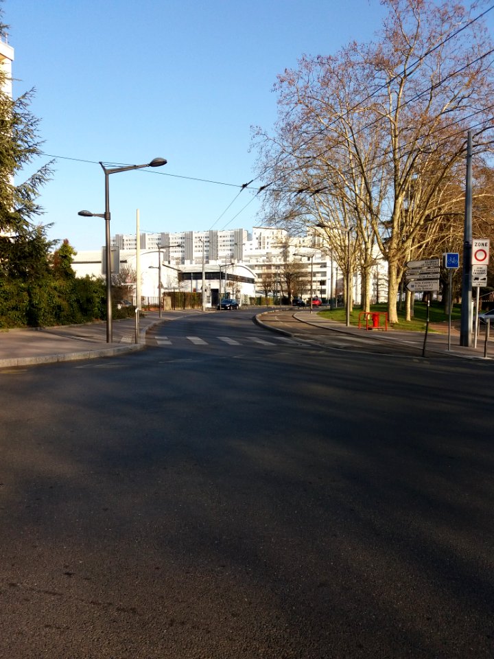 Lyon 9e - Boulevard de Balmont - Depuis l'avenue de Champagne