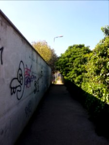 Lyon 8e - Rue des Jasmins - Accès au stade Antoine Dumont