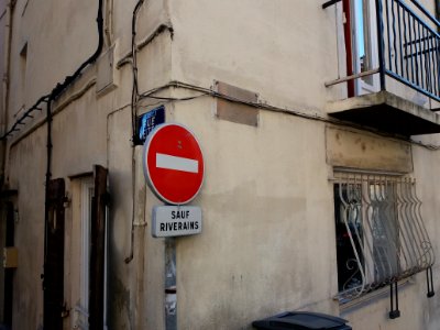 Lyon 9e - Grande Rue de Saint-Rambert, plaque manquante à l'intersection avec la rue Velten