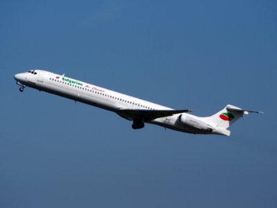 LZ-LDJ Bulgarian Air Charter McDonnell Douglas MD-82 - cn 53230 at Schiphol (AMS - EHAM), The Netherlands, 16may2014