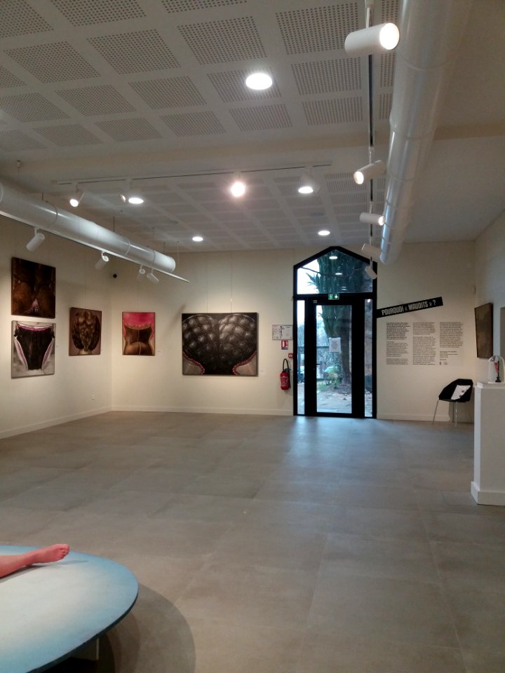 Lyon 9e - Fort de Vaise, salle du bas, exposition Maudits lyonnais !