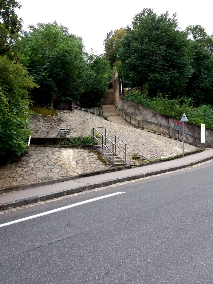 Lyon 9e - Montée de la Sarra - Depuis la rue du Docteur Rafin