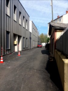 Lyon 8e - Rue Chalumeaux, depuis la rue Carrier