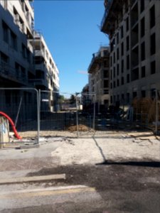 Lyon 8e - Rue Colonel Arnaud Beltrame - Depuis la rue Audibert et Lavirotte