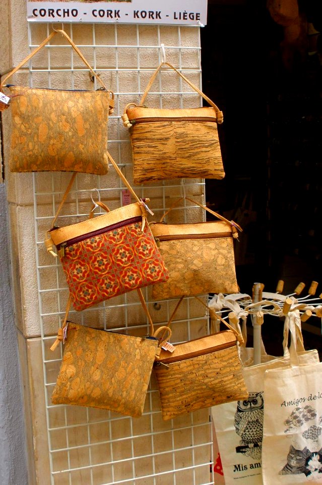 Málaga - Tienda, bolsos de corcho