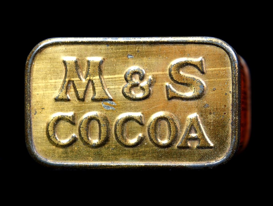 M&S cocoa tin, Jersy city, photo 2
