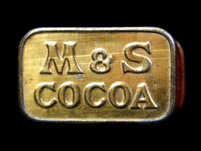 M&S cocoa tin, Jersy city, photo 2