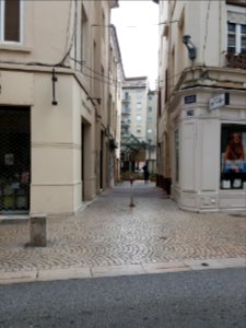 Lyon 9e - Impasse Charavay, depuis la Grande Rue de Vaise