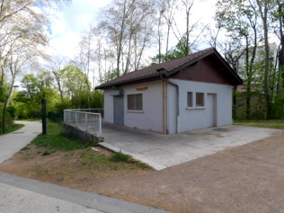 Lyon 9e - Parc du Vallon - Bâtiment Boule du Château