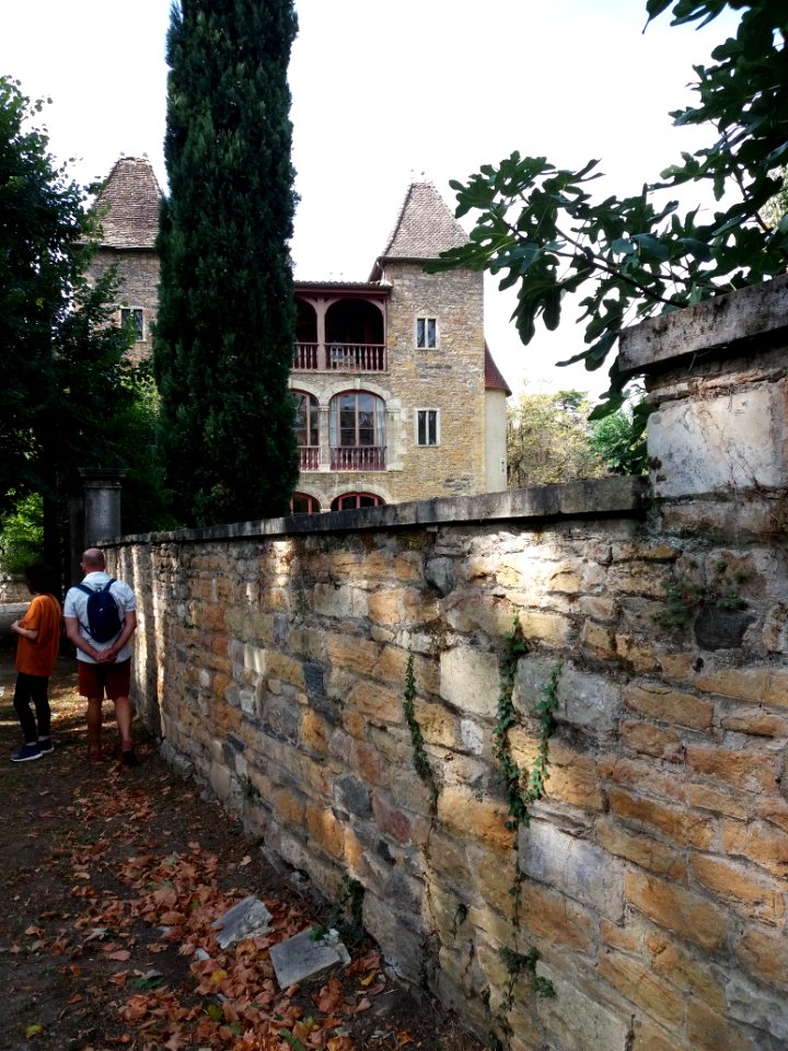Lyon 9e - Chemin du Bas Port - Vue sur La Prévôté