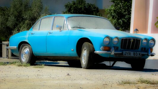 Antique abandoned dusty