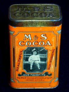 M&S cocoa tin, Jersy city, photo 4