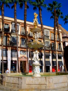 Málaga - Plaza de la Constitución, Fuente de Génova 8