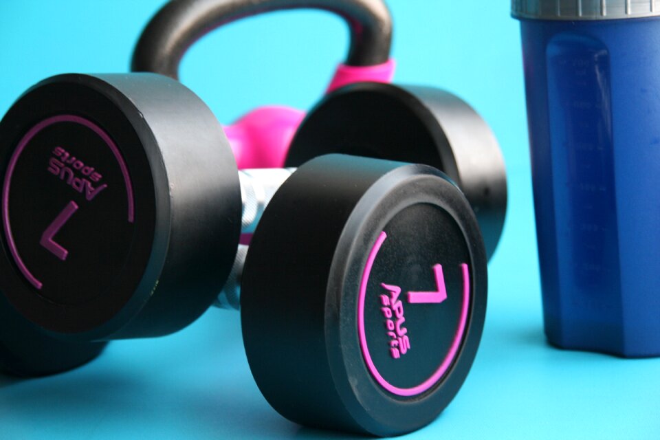 Gym fitness dumbbell