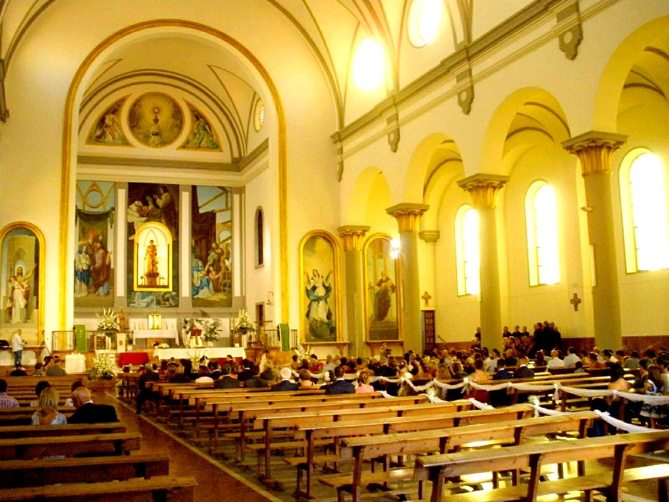Málaga - Iglesia de San José Obrero (barrio de Carranque), interior 02