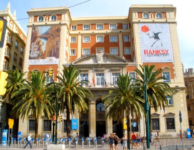 Málaga - Plaza de la Marina, Palacio Provincial