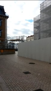 Lyon 8e - Allée Hannah Arendt, travaux de la maison du directeur