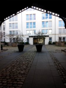 Lyon 7e - Rue Victor Lagrange, cour des numéros 18 à 24